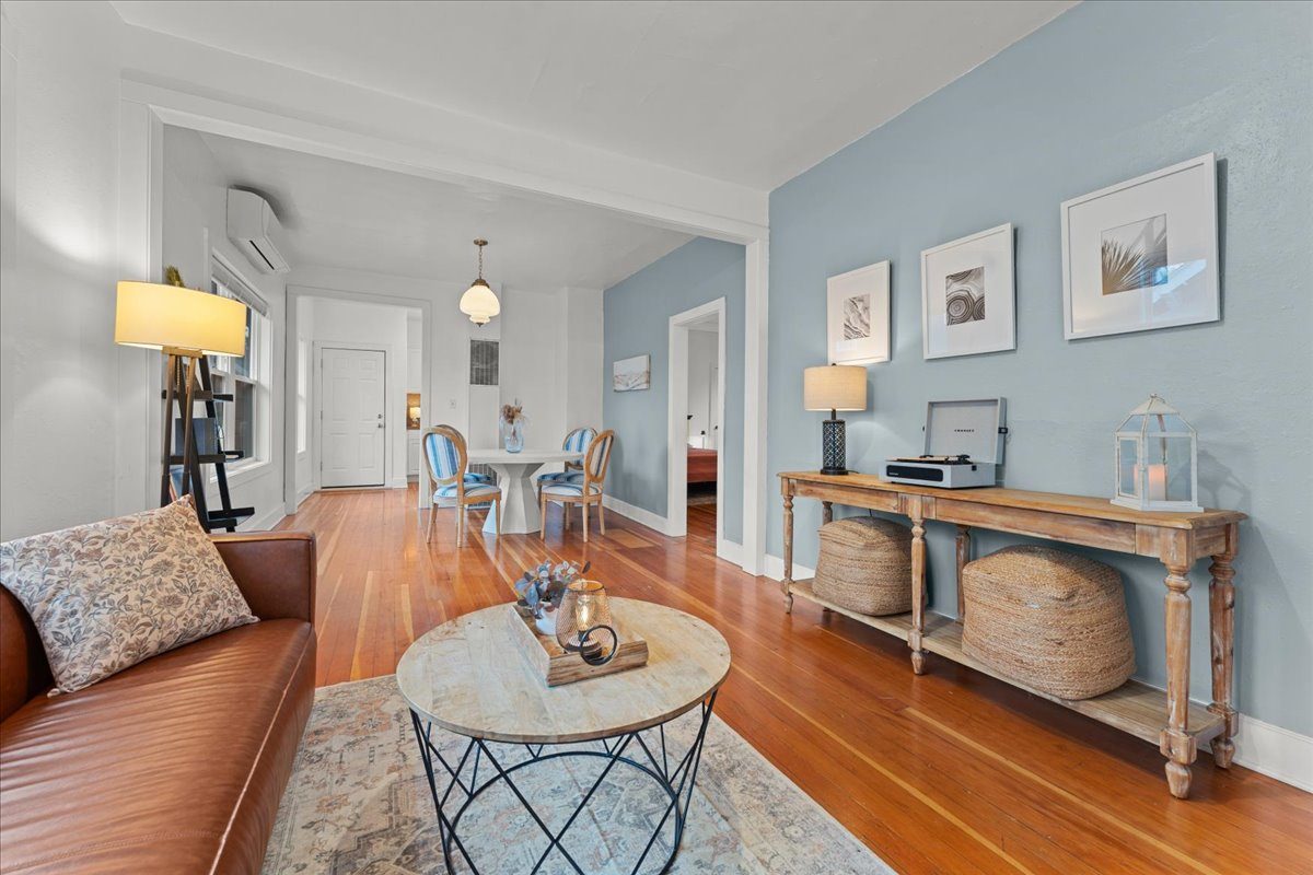 Living room entry